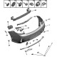 Element zderzaka tylnego, lewy 39145642 (Insignia A)