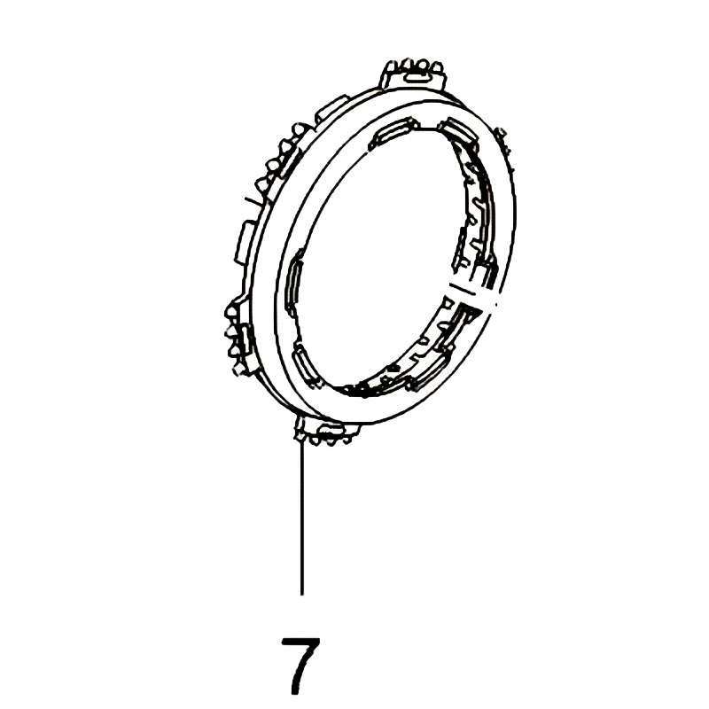 Pierścień synchronizujący skrzyni biegów 55575882 (Astra K)
