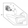 Lampa tylna prawa 39099017 (Astra K)
