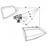 Lampa tylna prawa 39077381 (Astra K)