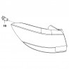 Nakrętka lampy tylnej YR00148380 (Astra K)