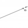 Spinka przewodu hamulcowego 39046875 (Astra K)