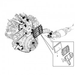 Komputer, sterownik silnika 12711695 (Astra K)