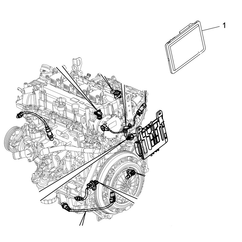 Komputer, sterownik silnika 12686280 (Astra K)
