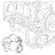 Rozrusznik silnika 55491606 (Astra K)