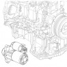 Rozrusznik silnika 55491606 (Astra K)