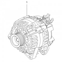 Alternator 150A 39218018 (Astra K)