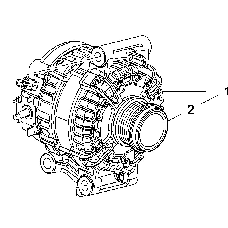Alternator 130A 13522659 (Astra K)
