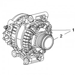 Alternator 130A 95527391 (Astra K)