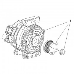 Alternator 130A 13520813 (Astra K)