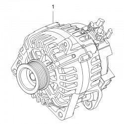 Alternator 170A YR00130080 (Astra K)