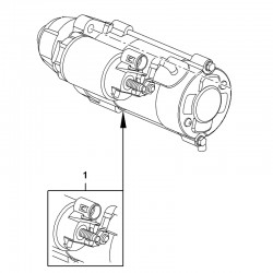Rozrusznik silnika 55497878 (Astra K)
