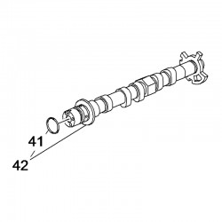 Wałek rozrządu 55489573 (Adam, Astra K, Corsa E)