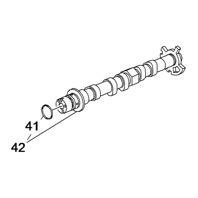Wałek rozrządu 55489573 (Adam, Astra K, Corsa E)