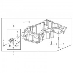 Miska olejowa 55491548 (Astra K)
