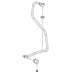Spinka przewodu olejowego 12671700 (Adam, Astra K, Corsa E, Insignia B, Mokka)