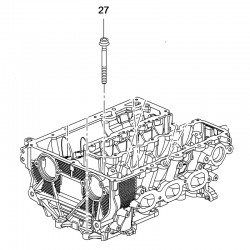 Śruby głowicy 55487413 (Astra K)