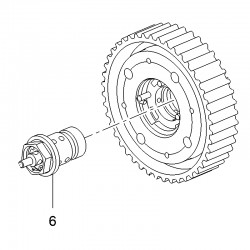 Śruba koła zębatego rozrządu 1.2L 55487704 (Astra K)
