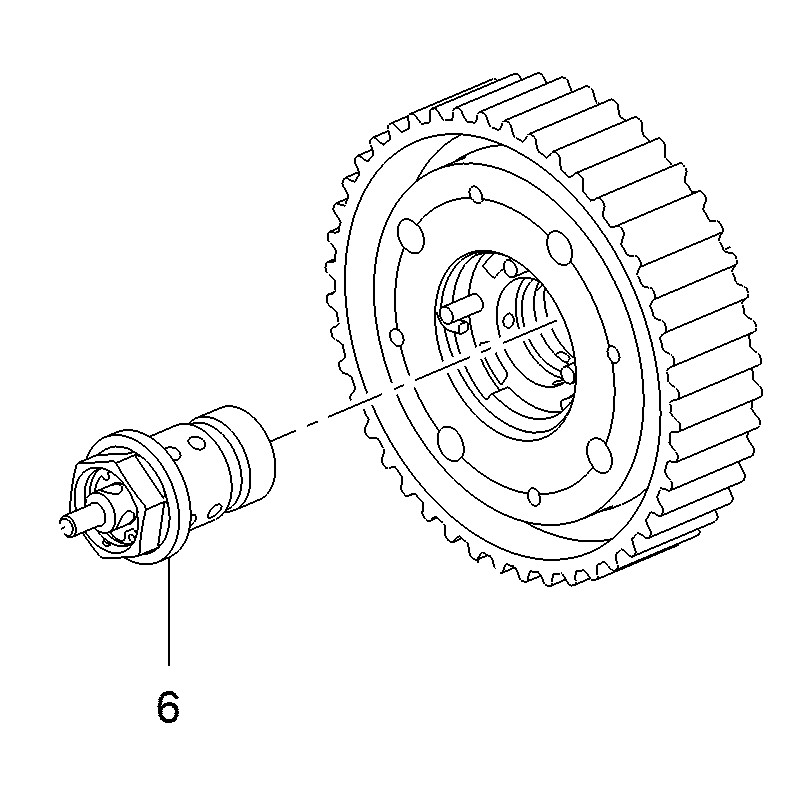 Śruba koła zębatego rozrządu 1.2L 55487704 (Astra K)
