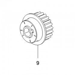Koło zębate rozrządu 1.2L 55512181 (Astra K)
