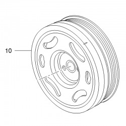 Koło pasowe 1.2L 55512745 (Astra K)