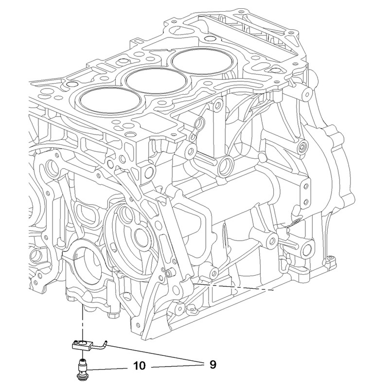 Dysza olejowa 55500621 (Astra K)