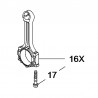 Korbowód 1.4L 12668696 (Astra K)