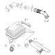 Rura dolotowa powietrza 90531007 Opel Astra G,H, Zafira A, B
