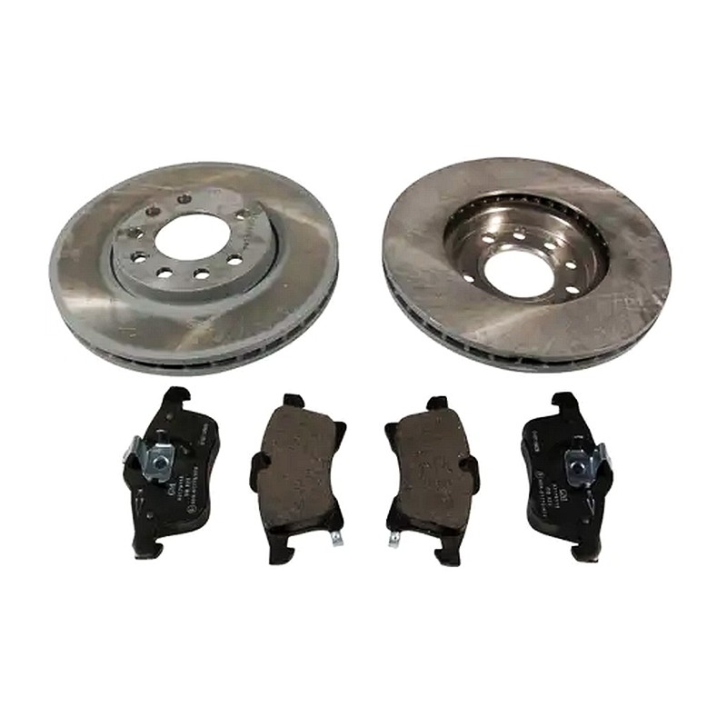 Zestaw hamulcowy przedni tarcze+klocki 1682888880 (Astra G, H, Corsa C, Combo C, Zafira A, B)